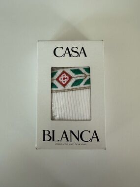 CASABLANCA UNISEX PRINTED SOCKS